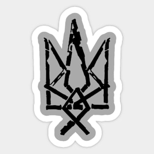 Ukrainian Coat of arms Sticker